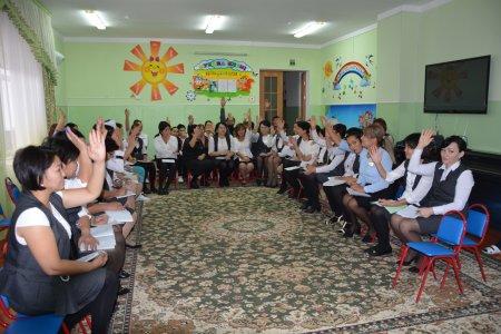 "АСТАНА" БӨБЕКЖАЙ-БАҚШАСЫНЫҢ БАСТАУЫШ КӘСІПОДАҚ ҰЙЫМЫНЫҢ ЕСЕБІ ЖӘНЕ ҚАЙТА САЙЛАУ КОНФЕРЕНЦИЯСЫ