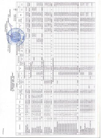 Тариф и штат 2022