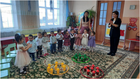 Қуыршақ Әйгерім бізде қонақта