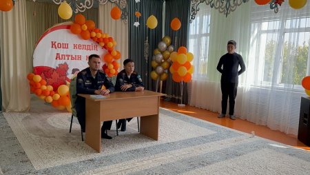 Балаларға  өрт қауіпсіздігі қағидаларын үйрету