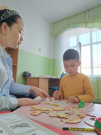 Логопедтің жұмысы