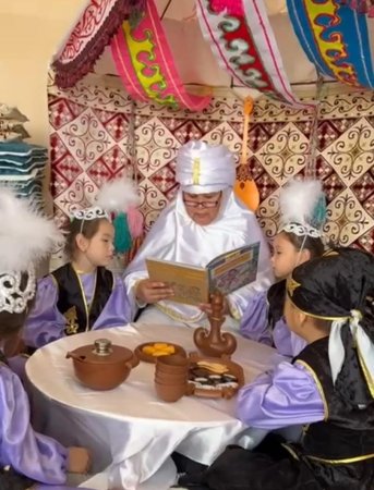 «Әжелер мектебі» өткізілген «Әжемнің ертегісі»